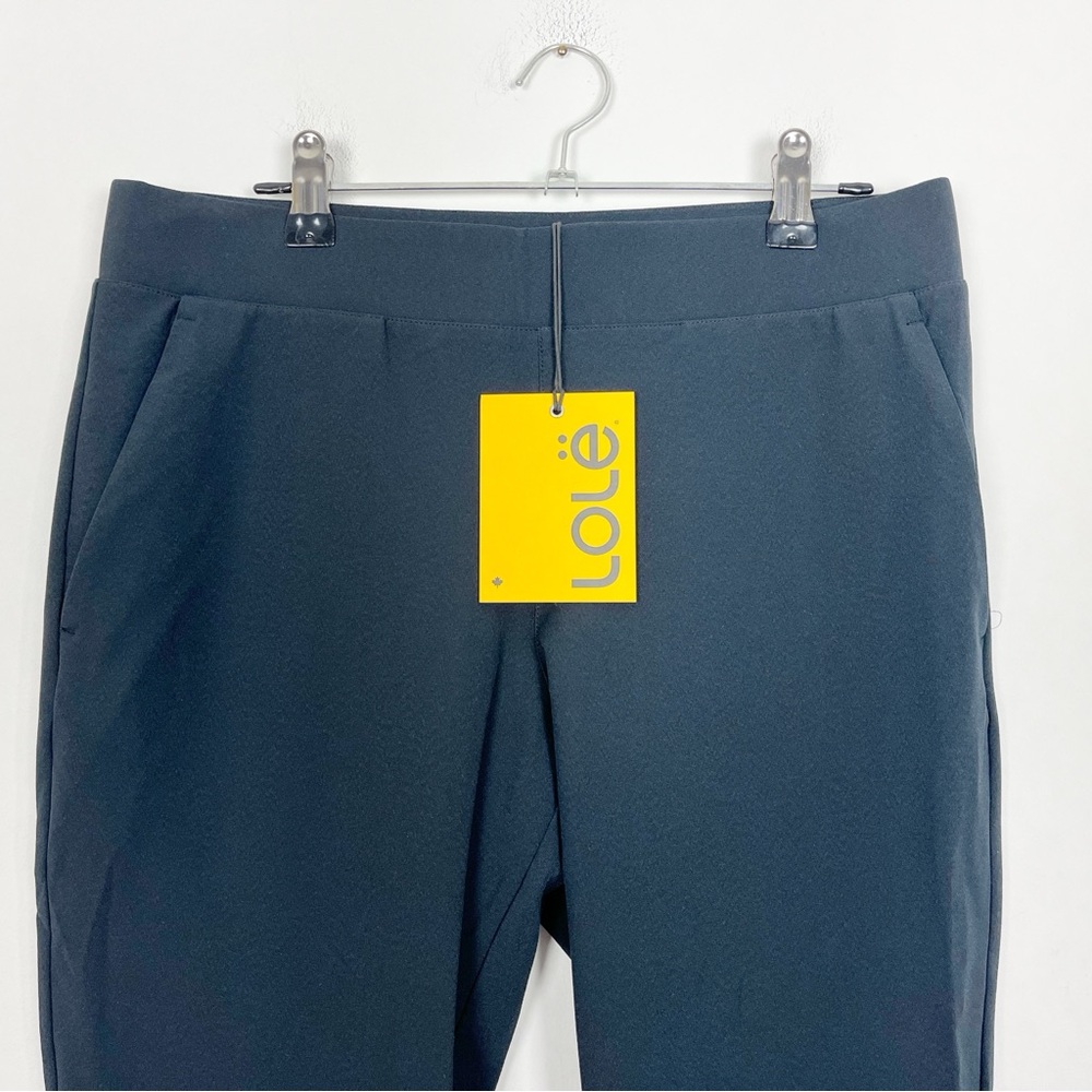 NWT Lolë‎ Women’s Black Romina Tech Pants with Pockets Size Small Travel